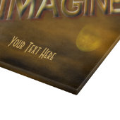 Stel je voor: Fantasy Moon Sky Inspirerend Snijplank (Hoek)