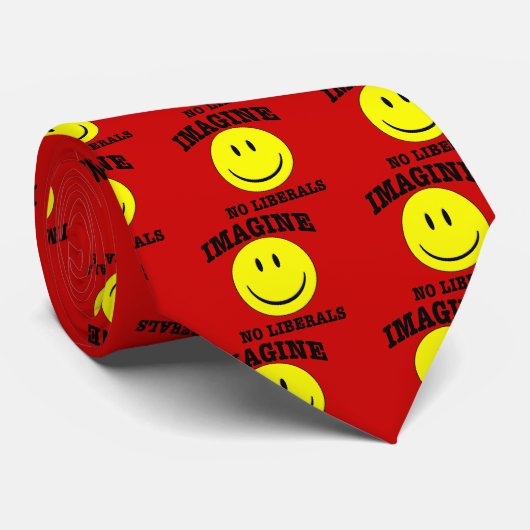 Stel je voor: geen liberalen stropdas (Opgerold)