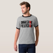 Stel je voor: geen religie t-shirt (Voorkant volledig)