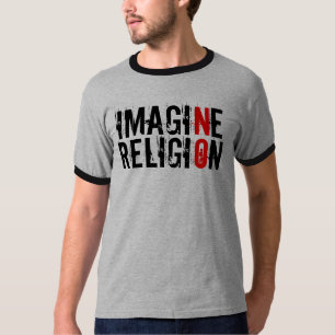 Stel je voor: geen religie t-shirt