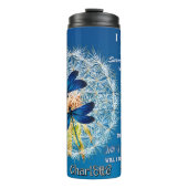 Stel je voor Glory Dandelion Dragonflies Serenity Thermosbeker (Voorkant)