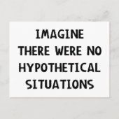 Stel je voor: hypothetisch briefkaart (Voorkant)