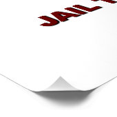 Stel je voor: Impeachment, Jail, Geen Twitter, gee Poster (Hoek)