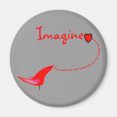 "Stel je voor"—John Gifts Magneet (Voorkant)