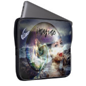 Stel je voor: Mermaids Theme Laptop Hoesje Laptop Sleeve (Voorkant Rechts)