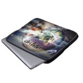 Stel je voor: Mermaids Theme Laptop Hoesje Laptop Sleeve (Voorkant onderkant)