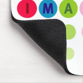 "Stel je voor" Mousepad Muismat (Hoek)