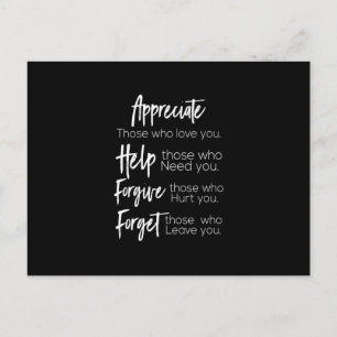 stel je voor om je te vergeven wie van je houdt briefkaart