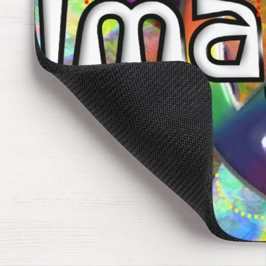 "Stel je voor" Psychadelic 70's Gifts Muismat (Hoek)