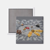 Stel je voor: Strawberry Fields Central Park NYC f Magneet (Voorkant / Achterkant)