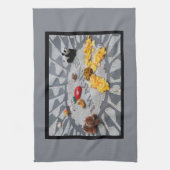 Stel je voor: Strawberry Fields Central Park NYC p Theedoek (Verticaal)