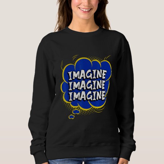 Stel je voor: Thought Bubbles ArtWork Trui (Voorkant)