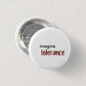 stel je voor , tolerantie ronde button 3,2 cm (Voorkant /achterkant)