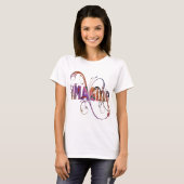 "Stel je voor" Vrouwen t-shirt (Voorkant volledig)