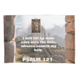 Stel je voor, wit, leeuw, toewijding, bijbel, kussensloop