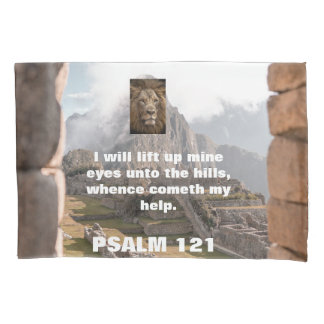 Stel je voor, wit, leeuw, toewijding, bijbel, kussensloop