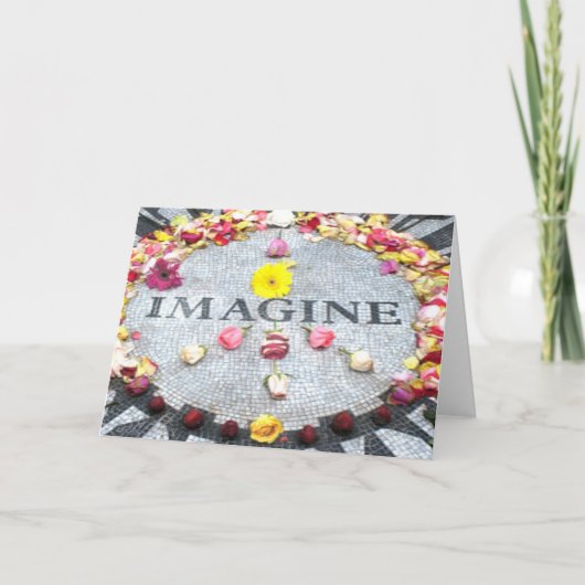 Stel je vrede voor kaart (Voorkant)