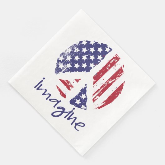 Stel je vrede voor servet (Hoek)