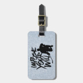 Stel je wil op (Hockey) Bagagelabel (Voorkant verticaal)