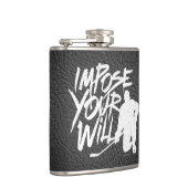 Stel je wil op (Hockey) Heupfles (Rechts)