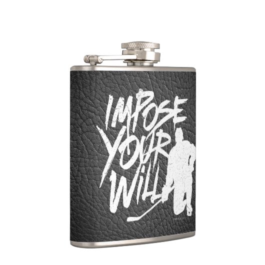 Stel je wil op (Hockey) Heupfles (Rechts)