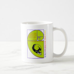 Stel je wiskunde voor koffiemok