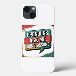 Stel me de vraag: ga niet uit van de klassieke iPh Case-Mate iPhone Case