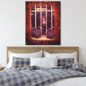 Stel me vrij - Wrapped Canvas Afdruk (Insitu (Slaapkamer))