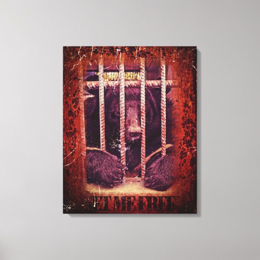 Stel me vrij - Wrapped Canvas Afdruk (Voorkant)