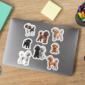 stel poedels sticker