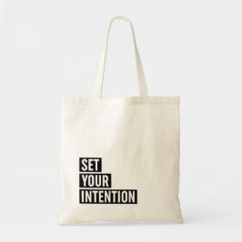 Stel uw aandachtstekort in tote bag