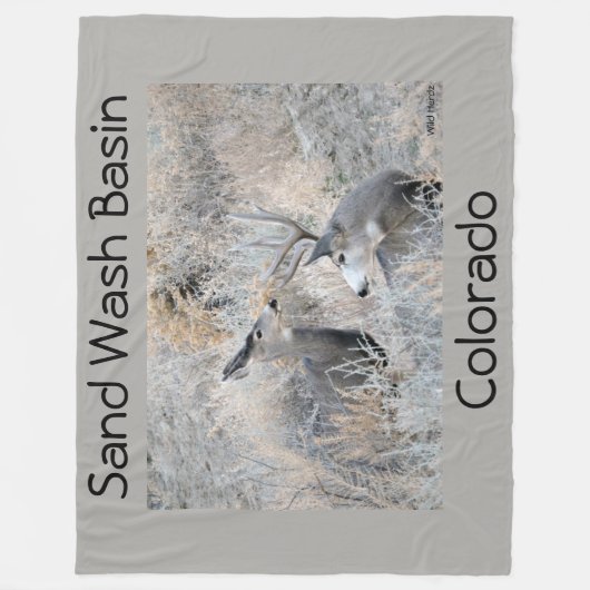 Stel uw gewichten in op het zand wasbekken fleece deken (Voorkant)