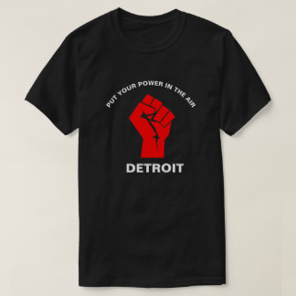 STEL UW KRACHT IN DE LUCHT-DETROIT T-Shirt