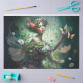 Stel ze gratis in tissuepapier (Craft)