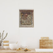 Stela die Aten het leven geeft en Poster (Keuken)