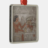 Stela die de overledene weergeeft metalen ornament (Rechts)