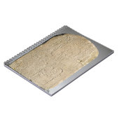 Stela die Ramesses II afschildert en hem aanzet to Notitieboek (Linkerzijde)