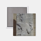 Stela of Teshub, god van het Syrische storm Magneet (Voorkant / Achterkant)