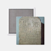 Stela ter herdenking van de begrafenis van de Apis Magneet (Voorkant / Achterkant)