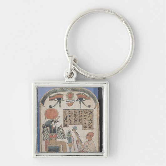 Stela van de harpist Djedkhonsuiuefankh Sleutelhanger (Voorkant)