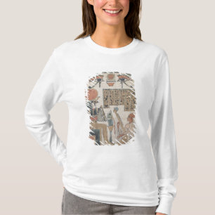 Stela van de harpist Djedkhonsuiuefankh T-shirt