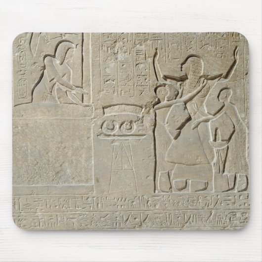 Stele van de kettingen, hormoon dat het goud ontva muismat (Voorkant)