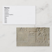 Stele van de kettingen, hormoon dat het goud ontva visitekaartje (Voorkant / Achterkant)