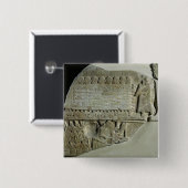 Stele van de Vultures Vierkante Button 5,1 Cm (Voorkant /achterkant)