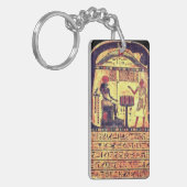 Stele van het onthullen van het Tweezijdige Zeer b Sleutelhanger (Voorkant Links)