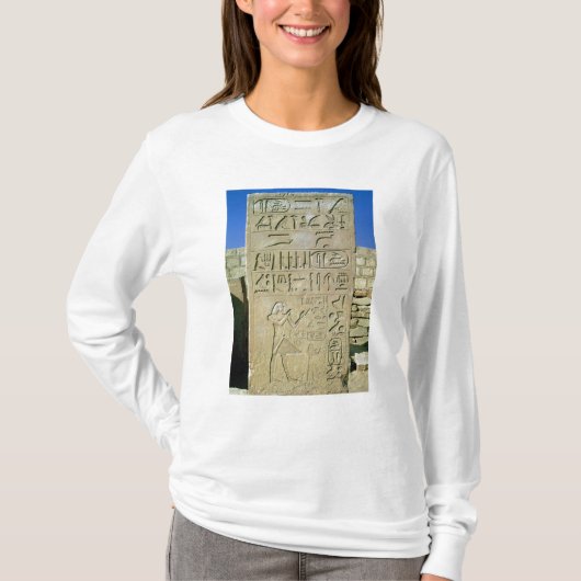 Stele van het Oude Koninkrijk van Unas T-shirt (Voorkant)