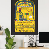 Stele van het poster van het Verhalen (Thuiskantoor)