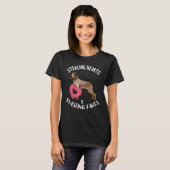 Stelende Hart Knallende Scheet Spinoni Italiani Va T-shirt (Voorkant volledig)