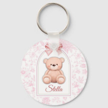 Stella | Aangepaste Roze Teddybeer Nursery Design