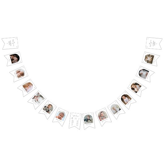 STELLA Baby Eerste Jaar Maandelijkse Foto Banner (Alle)